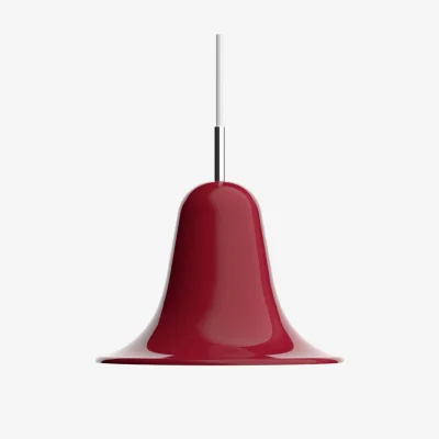 Made in Design Pantop Pendant metal red / Ø 23 cm - Verner Panton (1980) - Verpan