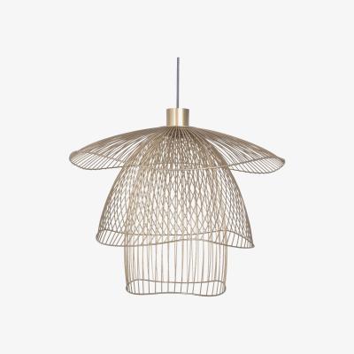 Made in Design Papillon Small Pendant - / Ø 56 cm by Forestier Beige