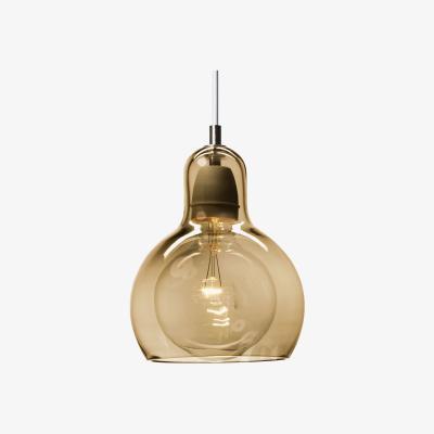 Made in Design Mega Bulb Gold Pendant by And Tradition Gold