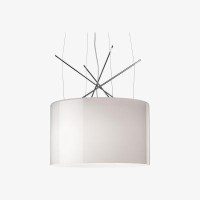 Made in Design Ray S Pendant by Flos White/Grey