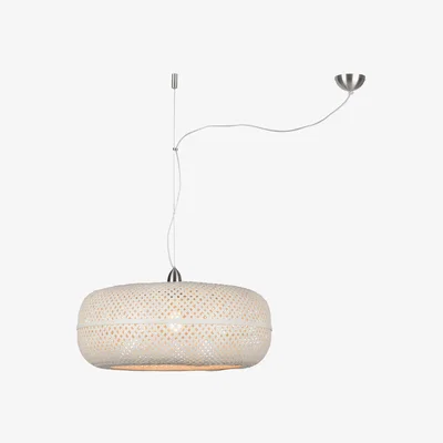 Made in Design Palawan Pendant - / Bamboo - Ø 60 cm by GOOD&MOJO White