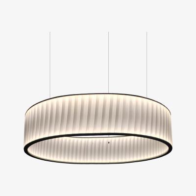 Made in Design Ronde Pendant - / Double flux LED - Ø 80 cm by Dix Heures Dix White