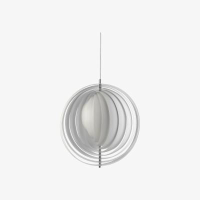 Made in Design Moon Pendant - Ø 34 cm - Panton 1960 by Verpan White