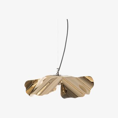 Made in Design Papavero Small Pendant - / Ø 45 cm - 24 carat gold by Opinion Ciatti Gold