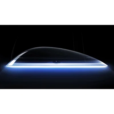 Made in Design Ameluna LED Bluetooth Pendant - / by Mercedes-Benz - Ø 75 cm by Artemide Transparent