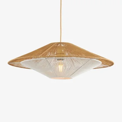 Made in Design Lumbini Large Pendant textile beige / Ø 60 cm - GOOD&MOJO