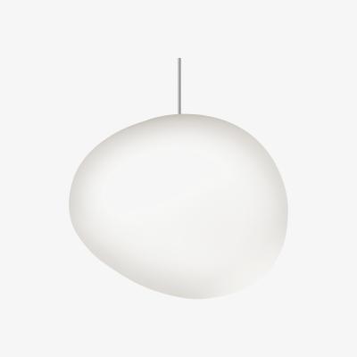 Made in Design Gregg Midi LED Pendant - / Glass by Foscarini White