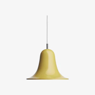 Made in Design Pantop Pendant - / Ø 23 cm - Verner Panton (1980) by Verpan Yellow