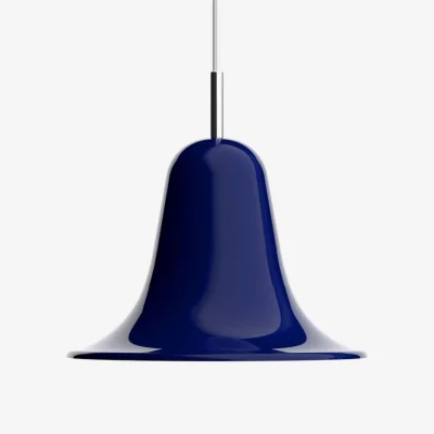 Made in Design Pantop Pendant metal blue / Ø 23 cm - Verner Panton (1980) - Verpan