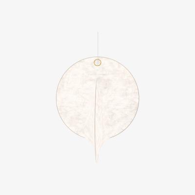 Made in Design Overlap S2 Pendant - / Cocoon resin - Ø 100 x H 126 cm by Flos White