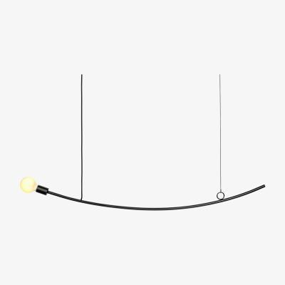 Made in Design Accent Pendant - Curved / 126 cm by Serax Black
