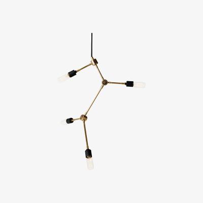 Made in Design Franklin Chandelier Pendant - Ø 56 cm by Menu Gold