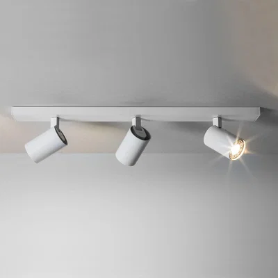 Made in Design Ascoli Triple Bar Ceiling light - / Ceiling light - 3 adjustable spotlights by Astro Lighting White