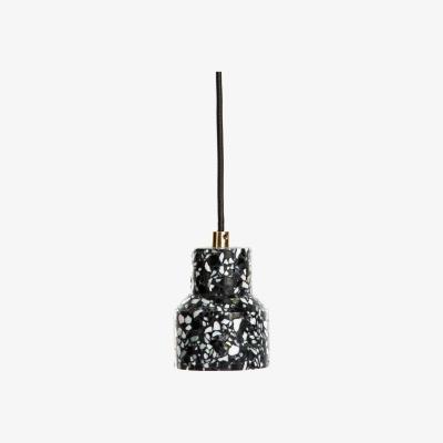 Made in Design Terrazzo Pendant - / Ø 9.6 X H 11.5 cm by XL Boom Black