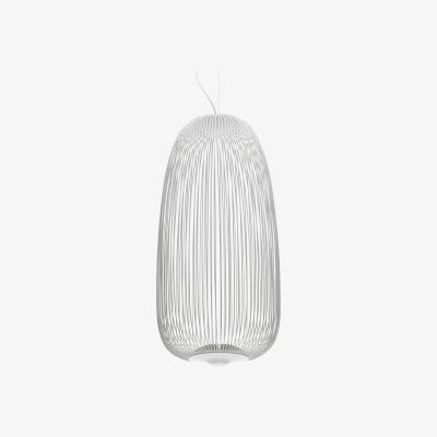 Made in Design Spokes 1 Pendant - LED - Ø 32,5 x H 71 cm by Foscarini White