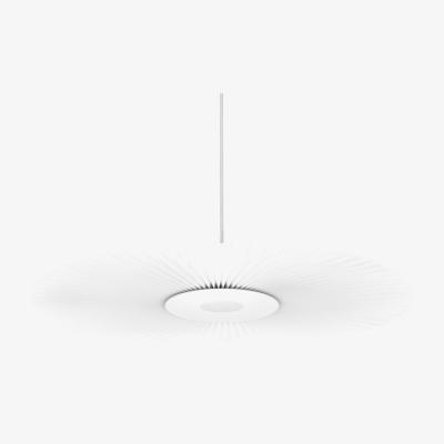Made in Design Carmen Pendant - / LED - Ø 50 cm – Pleated fabric by Hartô White