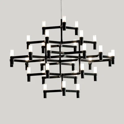 Made in Design Crown Major Pendant - / Ø 113 cm by Nemo Black