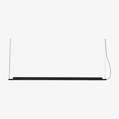 Made in Design Compendium LED Pendant - / L 162 cm by Luceplan Black