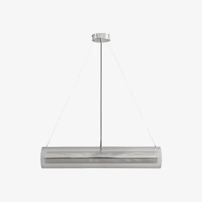 Made in Design Frame FAT LED Pendant metal silver / Ø 18 x L 100 cm - 101 COPENHAGEN
