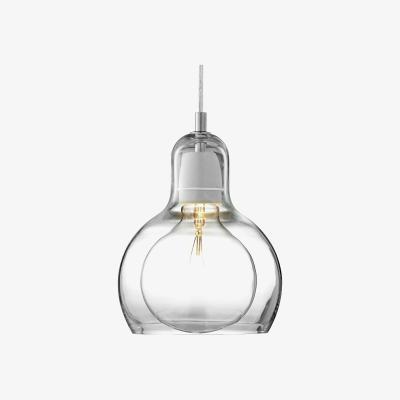 Made in Design Mega Bulb Pendant - Ø 18 cm - Transparent cable by And Tradition Transparent