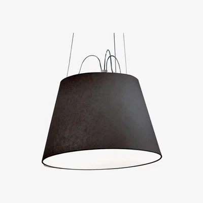 Made in Design Tolomeo Mega Pendant - Ø 52 cm by Artemide Black