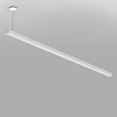Made in Design Calipso Linear stand alone Pendant - / LED - L 180 cm by Artemide White