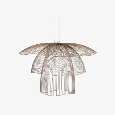 Made in Design Papillon Large Pendant - / Ø 100 cm by Forestier Beige