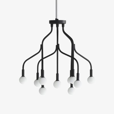 Made in Design Vekst Small Pendant metal / Ø 62 x H 54 cm - 12 branches (Bulbs included) - Normann Copenhagen