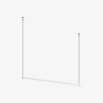 Made in Design Infra-Structure Episode 2_C2 Ceiling light - / Tube L 120 x H 105 cm by Flos White