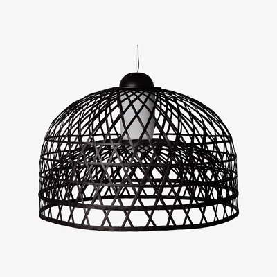 Made in Design Emperor Pendant - Large by Moooi Black