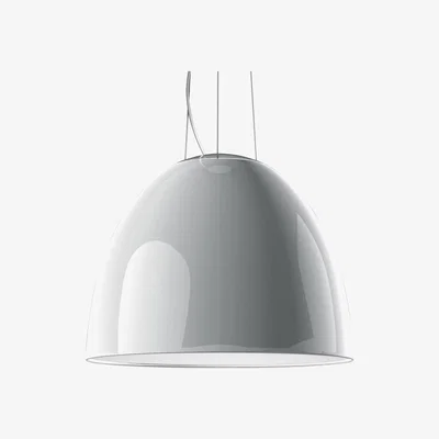 Made in Design Nur Gloss Pendant - Ø 55 cm - Lacquered version by Artemide White