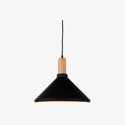 Made in Design Melbourne Medium Pendant - / Wood & Metal - H 30 cm by It's about Romi Black