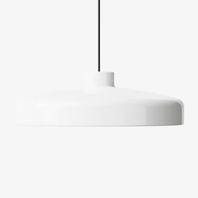 Made in Design Lacquer LED Large Pendant metal grey / Ø 50 x H 15.3 cm - NINE