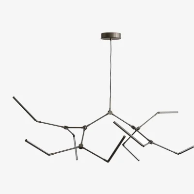 Made in Design Stick LED Pendant metal brown / Articulated - 196 x 150 cm - 101 COPENHAGEN