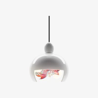 Made in Design Juuyo - Koi Carp Tattoo Pendant by Moooi White