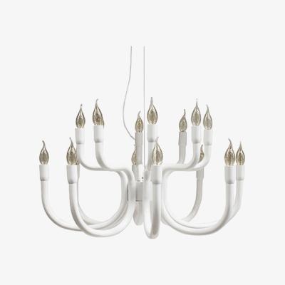 Made in Design Snoob Pendant - 8 arms - Ø 73 cm by Karman White