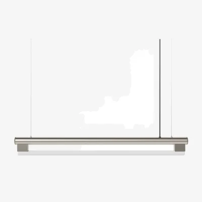 Made in Design Eiffel Single Pendant metal silver / L 100 cm - Frama
