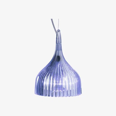 Made in Design E' Pendant by Kartell Blue