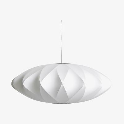 Made in Design Bubble Saucer Pendant - / Medium - Criss-crossed patterns by Hay White