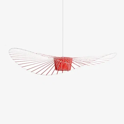 Made in Design Vertigo Pendant composite material red Small / Ø 110 cm - Limited edition / Constance Guisset, 2010 - Petite Friture