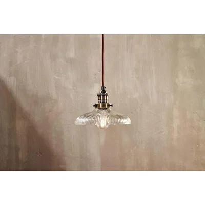 Nkuku Nkuku Zowie Pendant | Lighting | Clear | Small