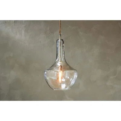 Nkuku Nkuku Agatarla Glass Pendant | Lighting | Clear | Tbc