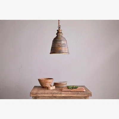 Nkuku nkuku Koma Mango Wood Pendant | Lights | Ash Stain