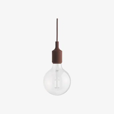 Nordic Nest Muuto E27 Pendant Deep red