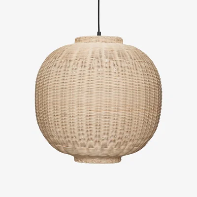 Nordic Nest Hübsch Chand Round pendant Natural