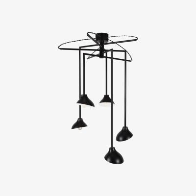 Nordic Nest Shift 5 ceiling lamp black
