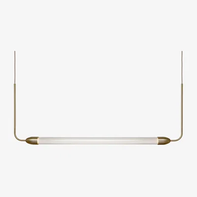 Nordic Nest Umage Lemon Squeeze linear pendant Brass