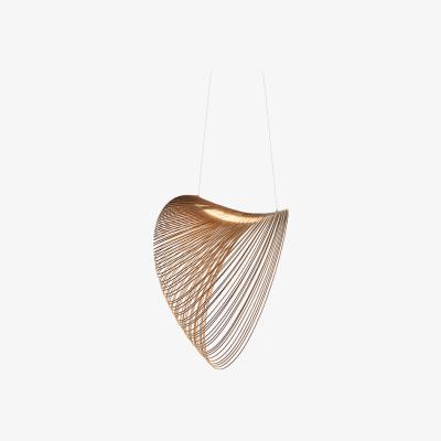 Nordic Nest Luceplan Illan pendant lamp Birch ø60cm