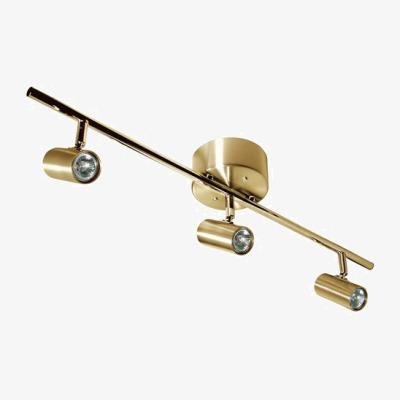 Nordic Nest Belid Cato 3-spotlight straight 66 cm Brass