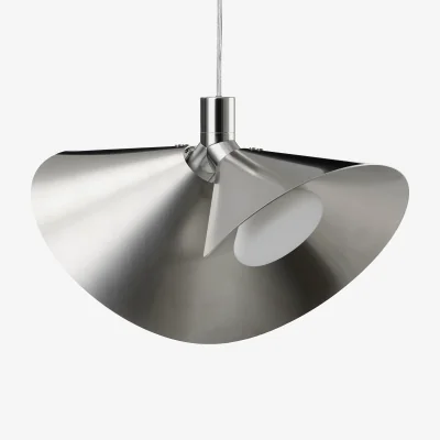 Nordic Nest Frandsen Peel pendant lamp Brushed stainless steel